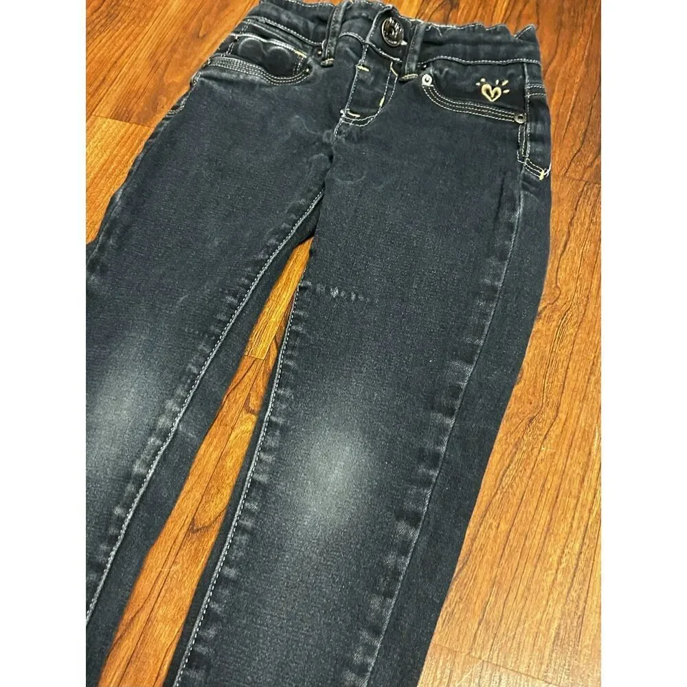 Justice girls jeans pants 5R Simply Low Jegging